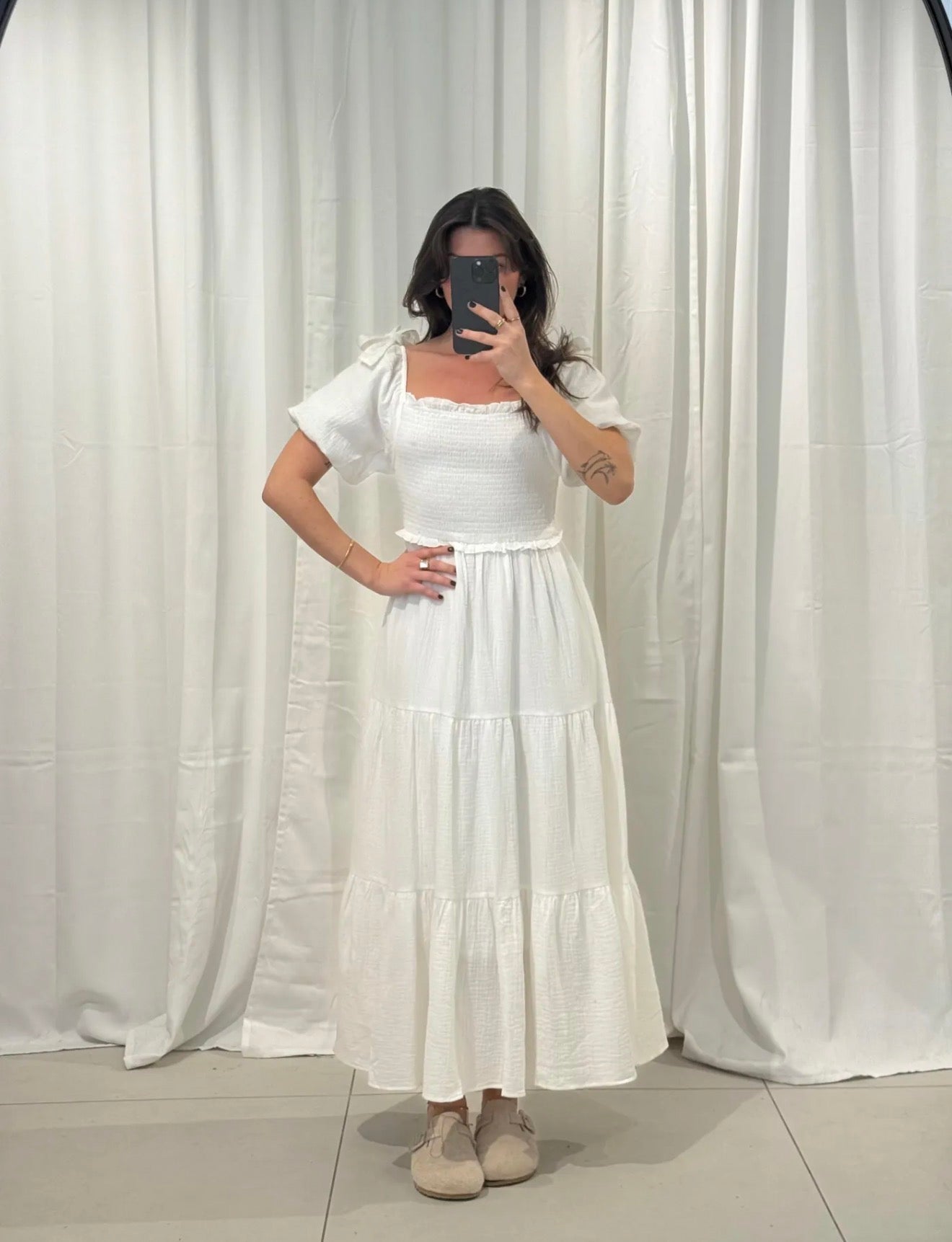 ⊹ IDA Kleid White ⊹