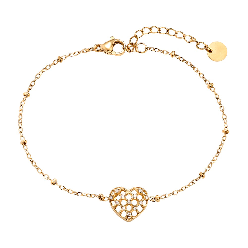 ⊹ T‘AMO Armband Gold ⊹