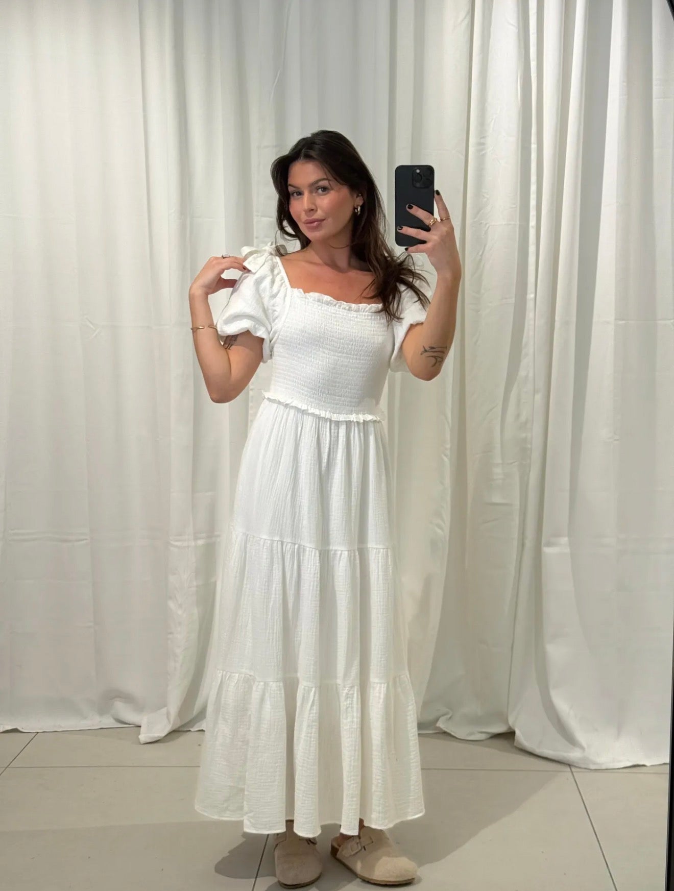 ⊹ IDA Kleid White ⊹