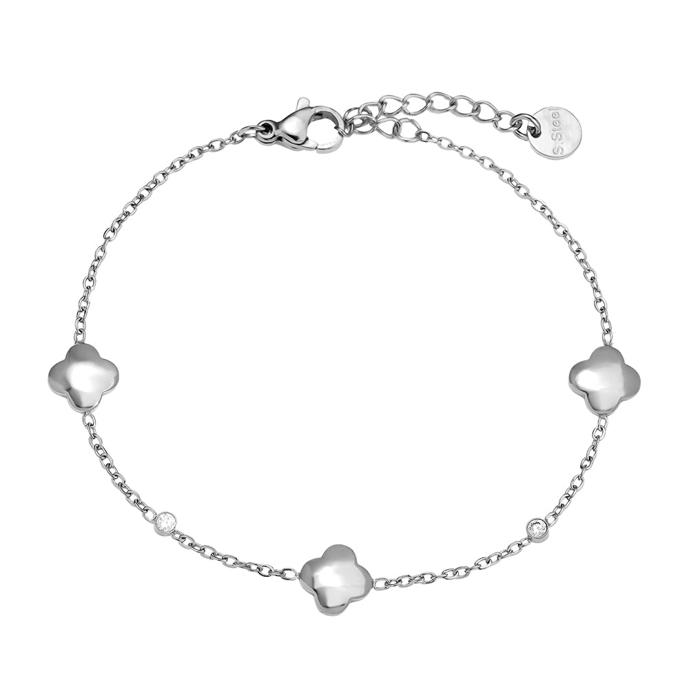 ⊹ LUCKY Armband Silber ⊹