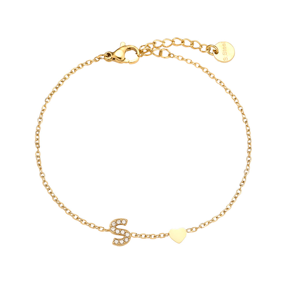 ⊹ SELFLOVE Armband Gold ⊹