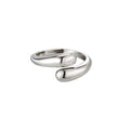 ⊹ BIG DROPS Ring Silber ⊹