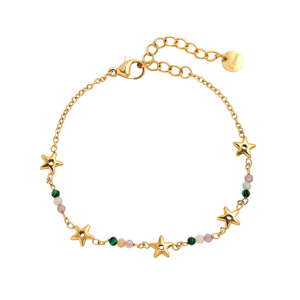 ⊹ STARS Armband Gold ⊹