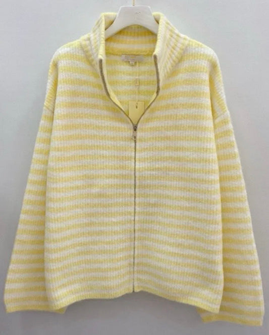 ⊹ MAVA Strickjacke Butteryellow ⊹
