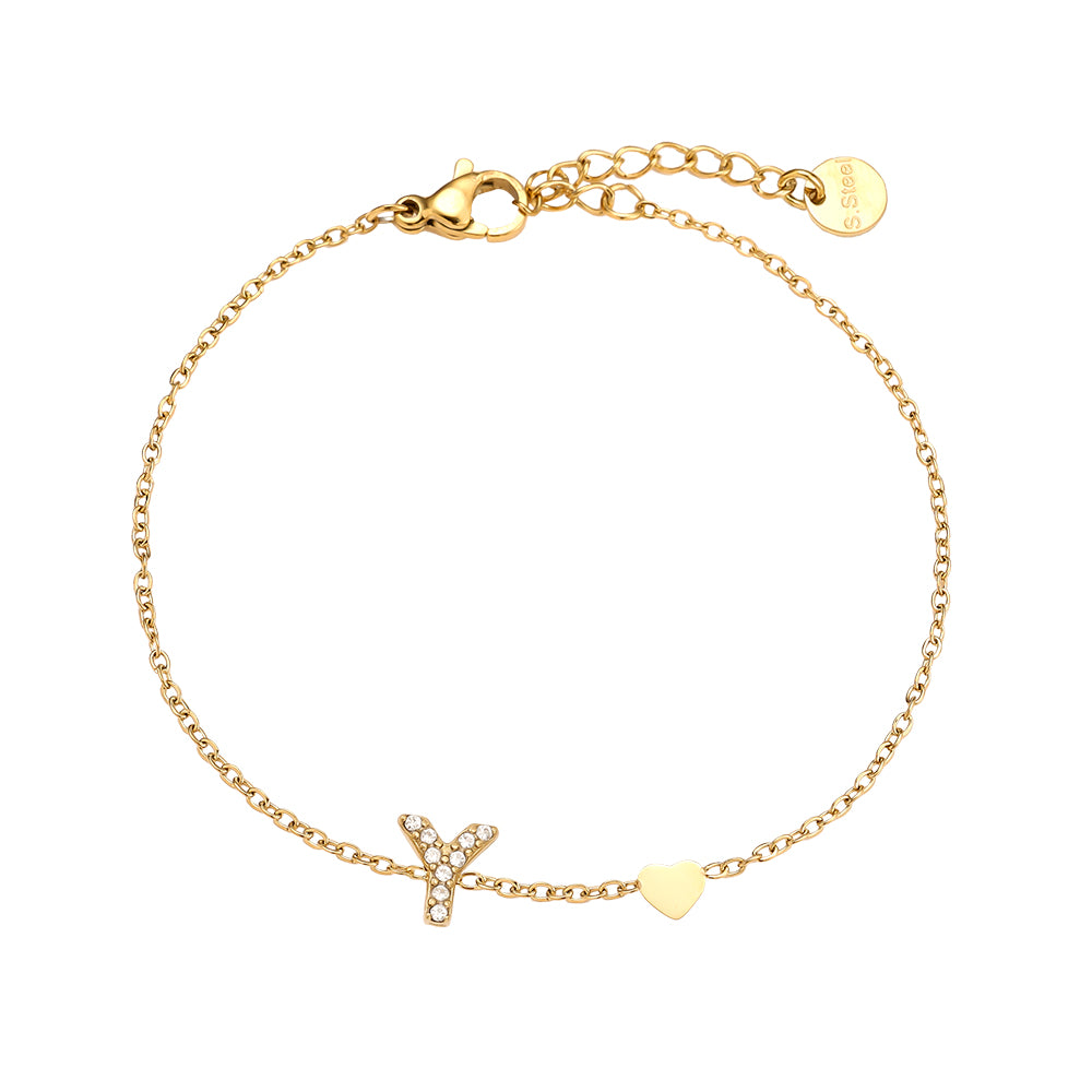 ⊹ SELFLOVE Armband Gold ⊹