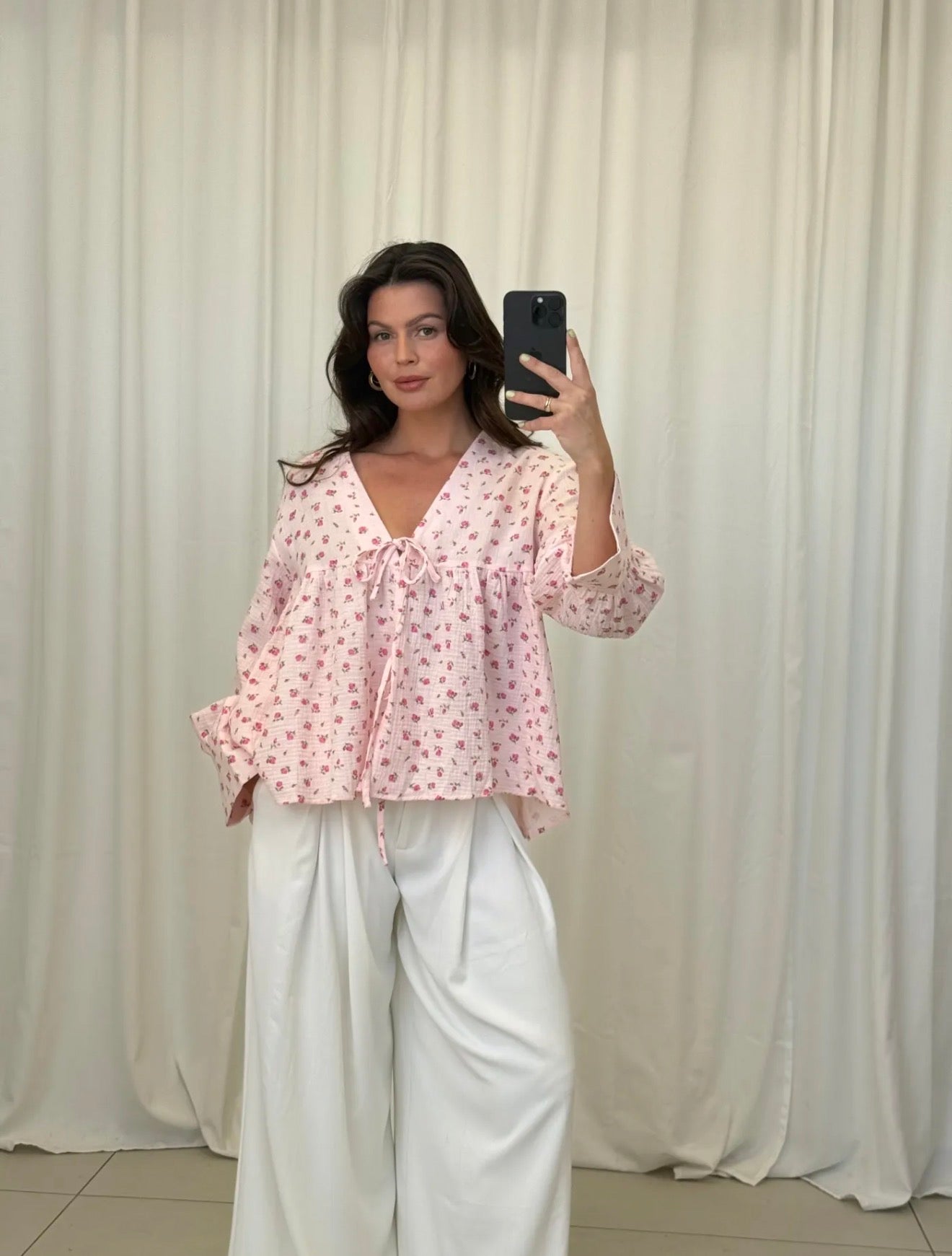 ⊹ LINA Bluse Rose ⊹