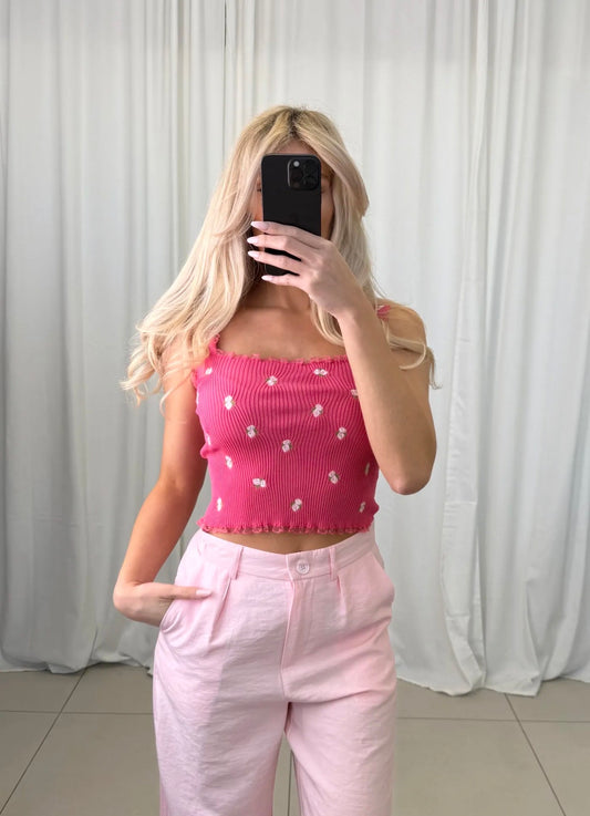 ⊹ FLOWER Top Pink ⊹