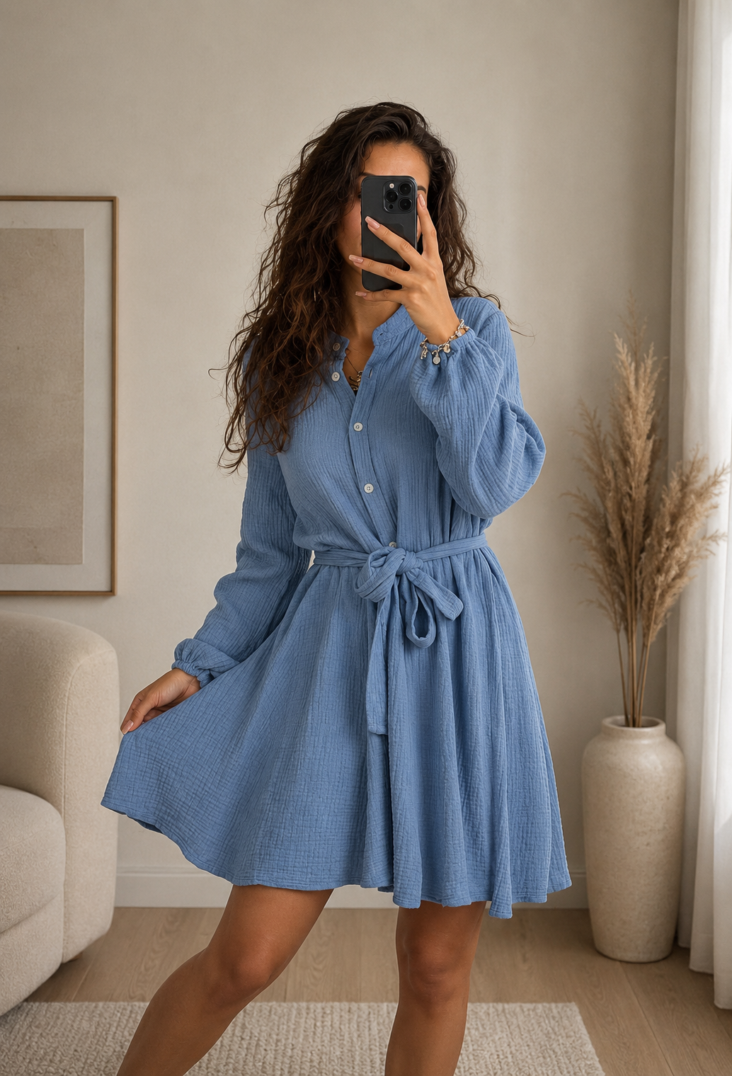 ⊹ TRACY Kleid Jeans ⊹