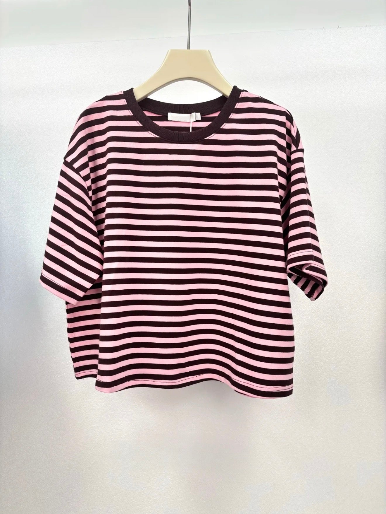 ⊹ FANYA Tshirt Rose/Brown ⊹