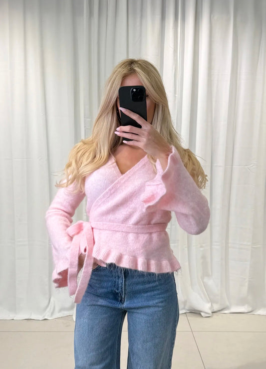 ⊹ WOLKI Strickjacke Rose ⊹