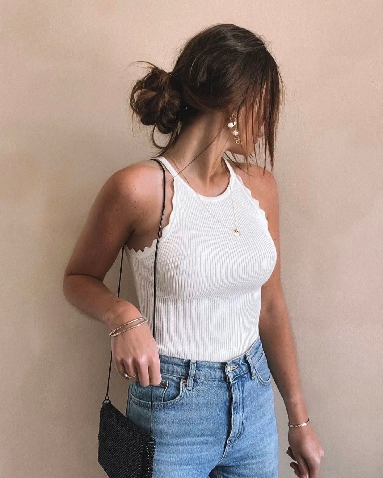 ⊹ BAILEY Top White ⊹