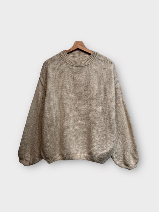 ⊹ Lina Strickpullover Beige ⊹