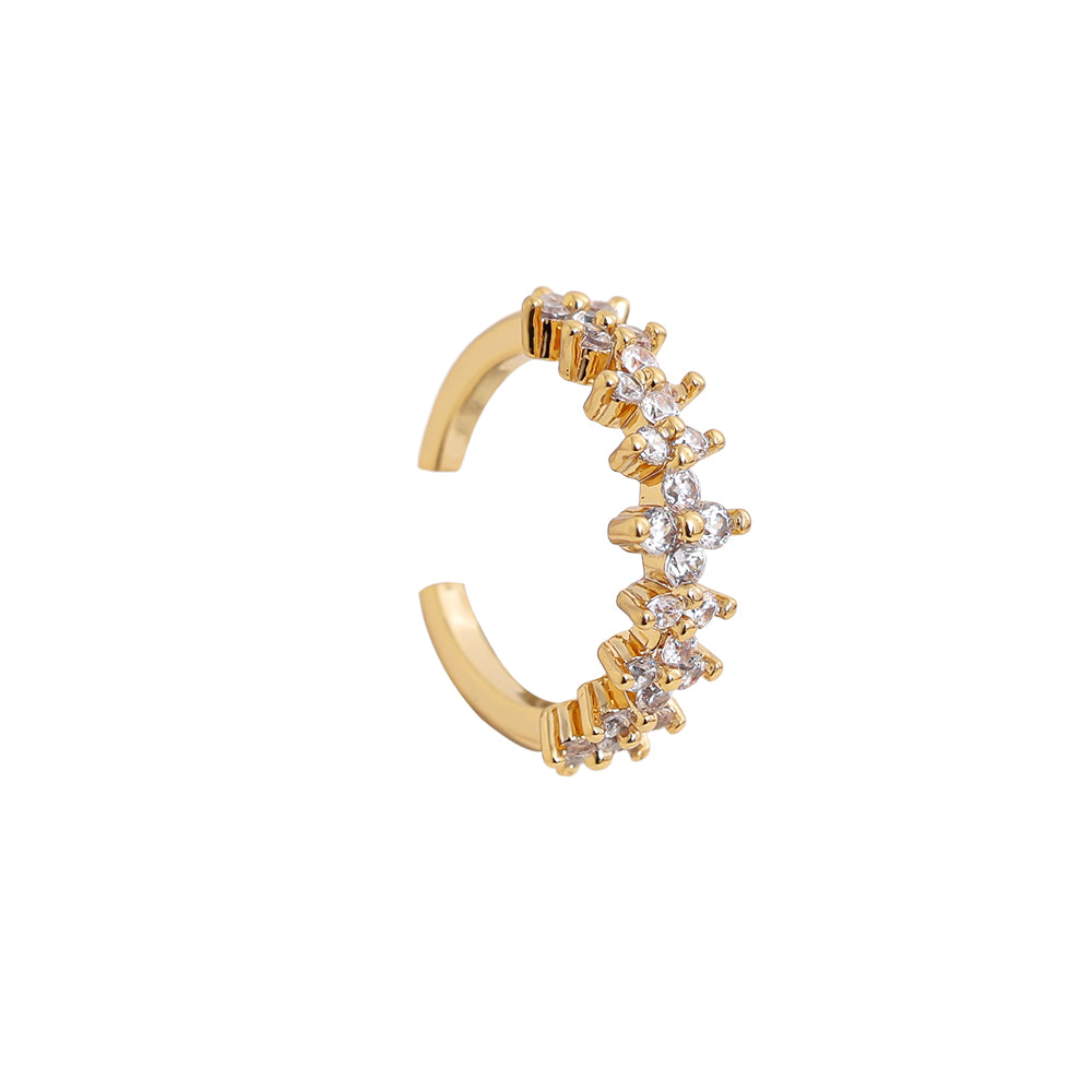 ⊹ DIAMOND Earcuff Gold ⊹