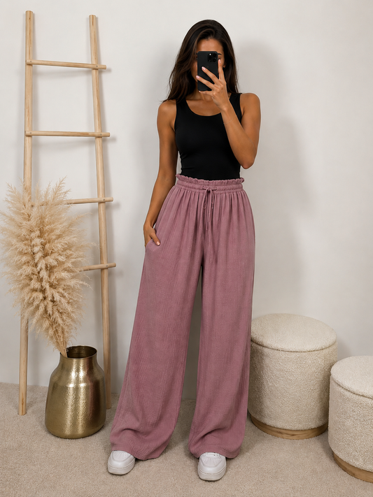 ⊹ MIA Musselinhose Rosewood ⊹