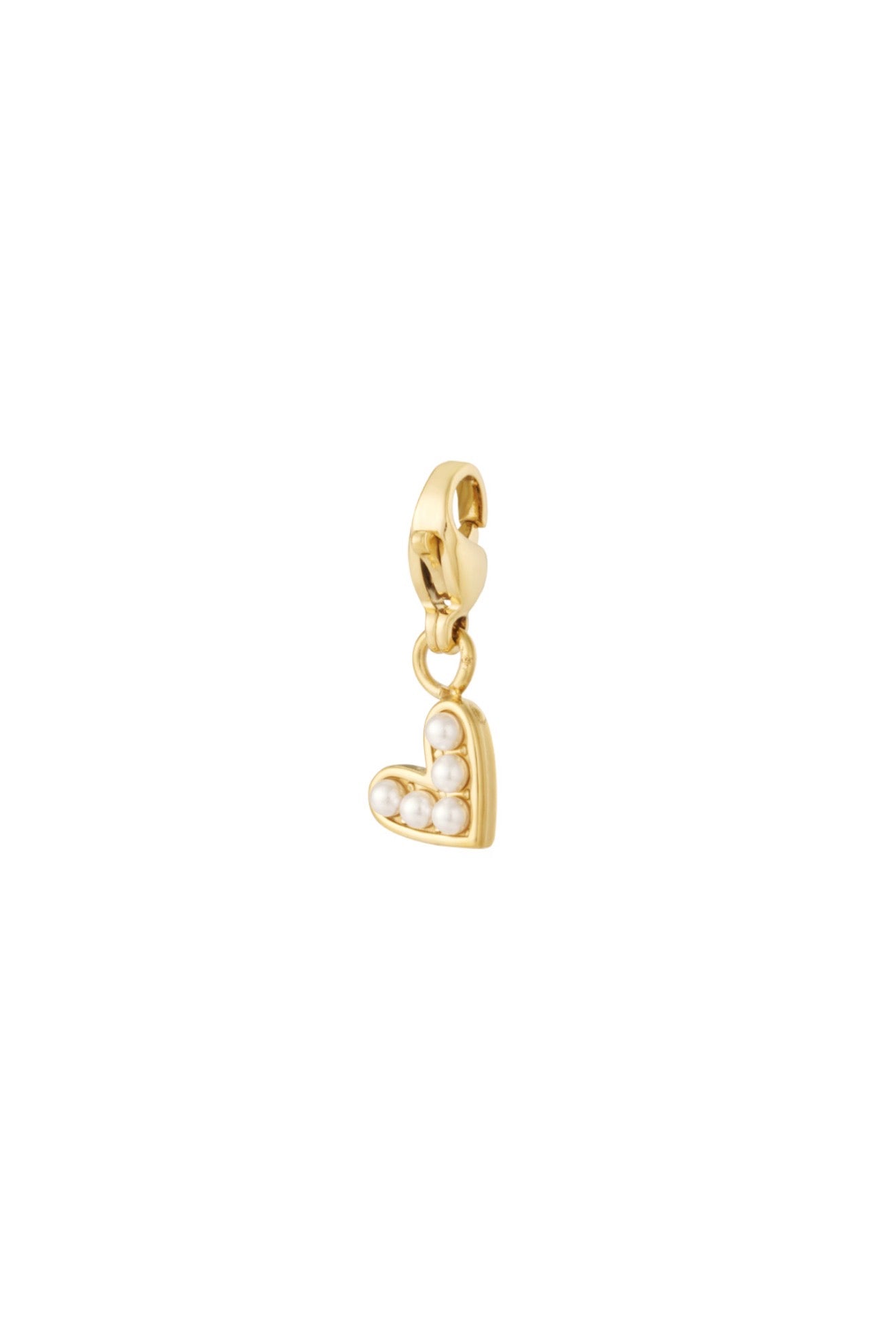 ⊹ PEARL HEART Charm ⊹