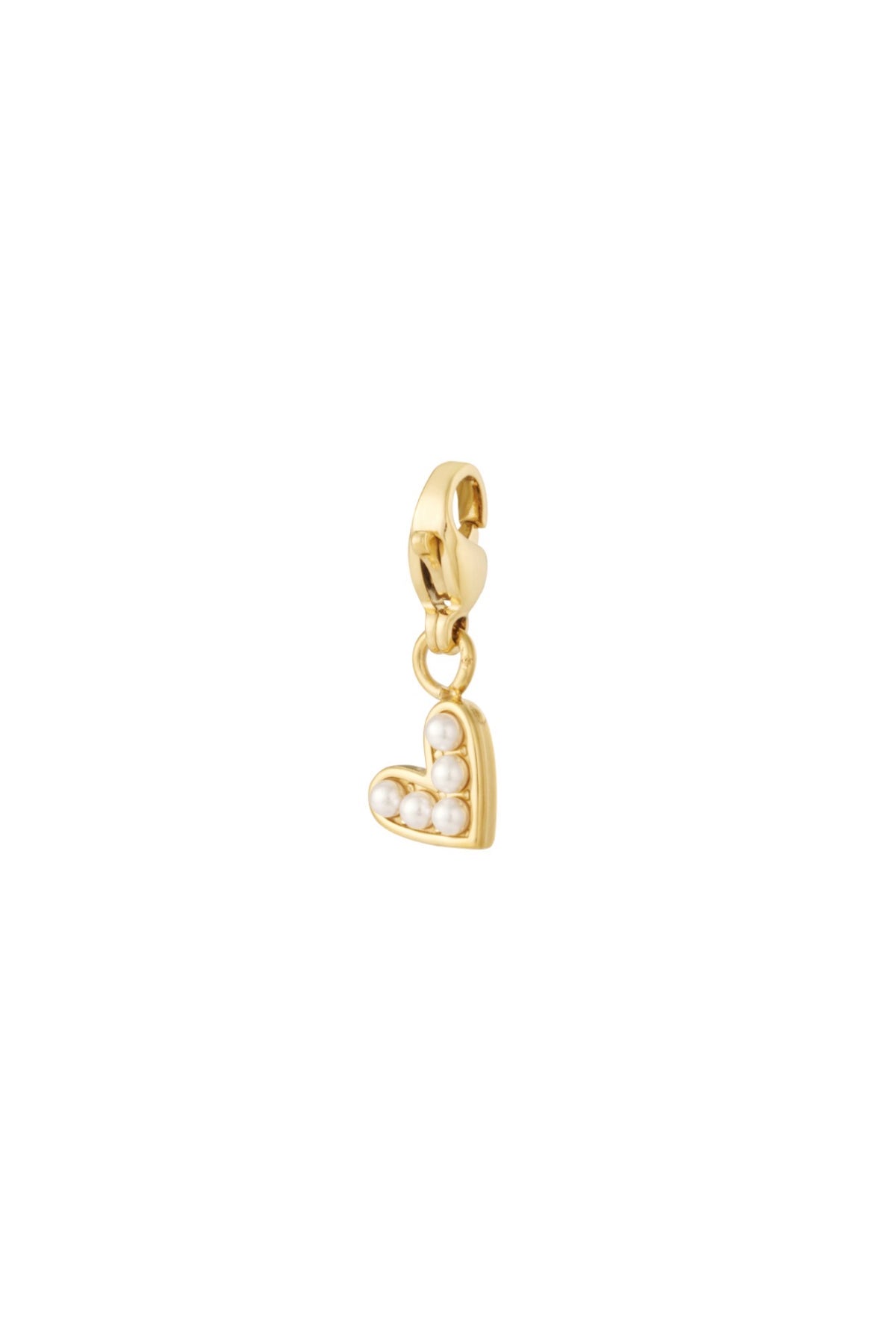 ⊹ PEARL HEART Charm ⊹