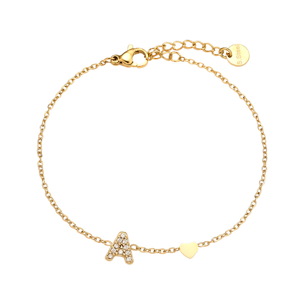 ⊹ SELFLOVE Armband Gold ⊹