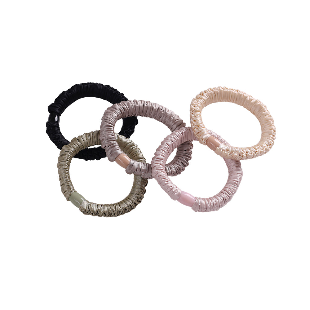 ⊹ SILK Scrunchies Pink Edition ⊹