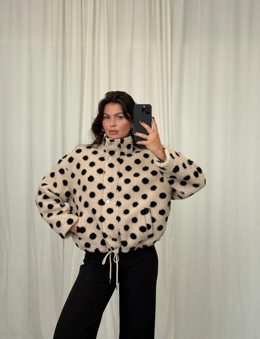 ⊹ DOTS FLUFFY Jacke ⊹