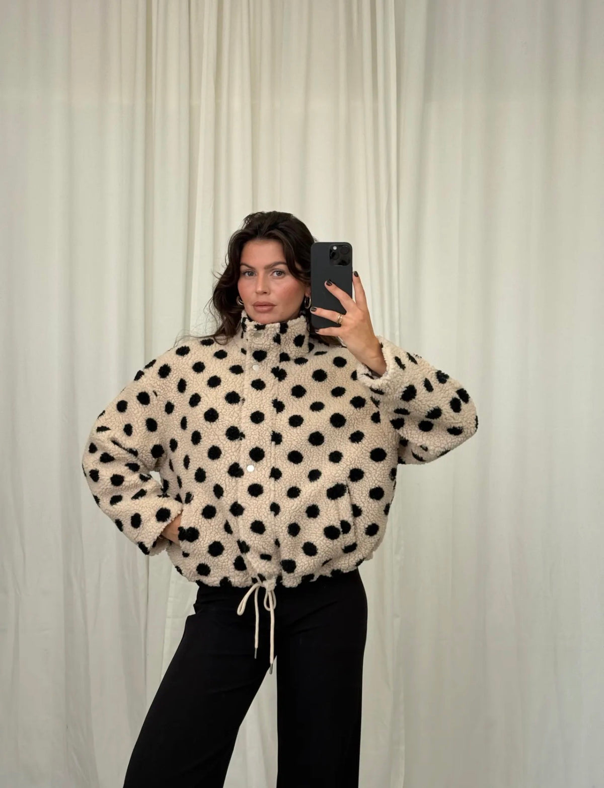 ⊹ DOTS FLUFFY Jacke ⊹