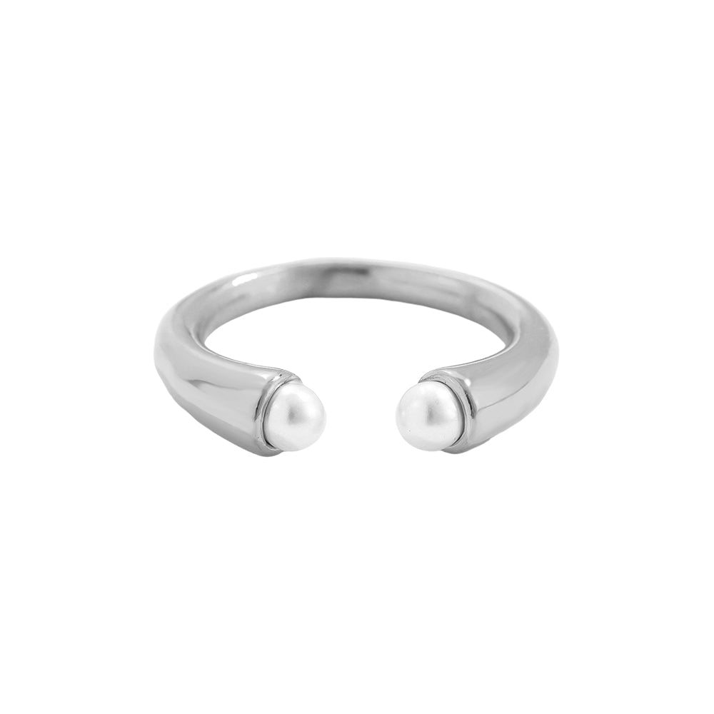 ⊹ PEARLA Ring Silber ⊹