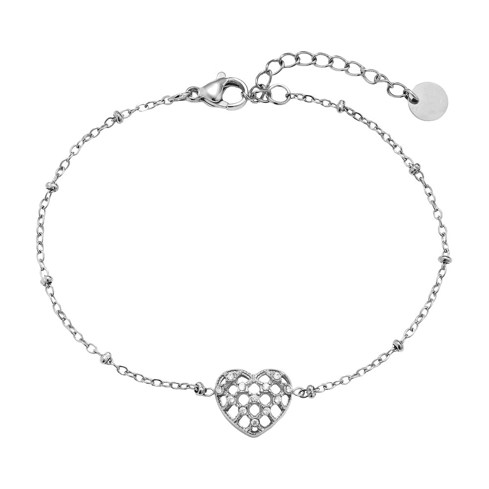 ⊹ T‘AMO Armband Silber ⊹