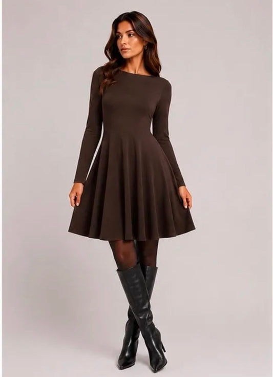 ⊹ PAIGE Kleid Brown ⊹