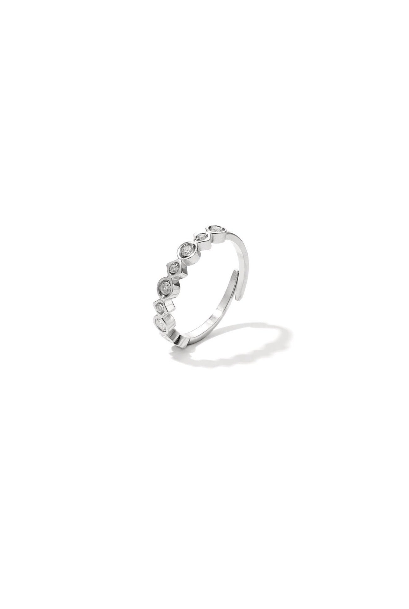 ⊹ CLOUDY Ring Silber ⊹