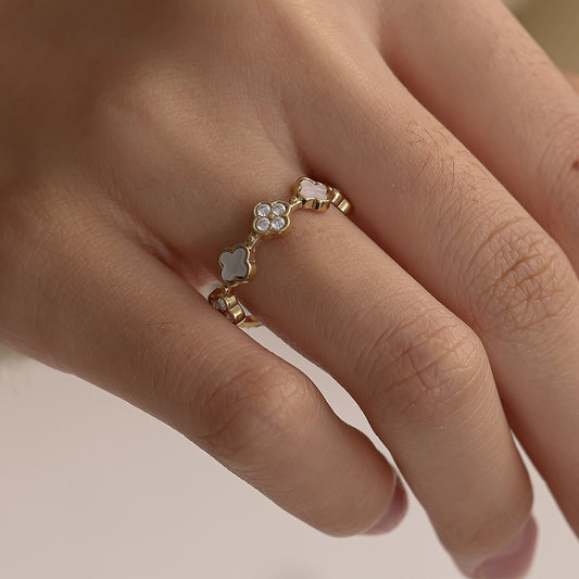 ⊹ PHOEBE Ring Gold ⊹