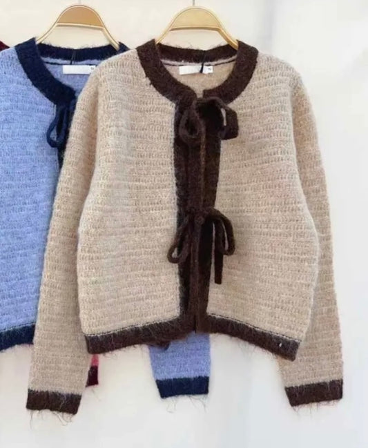 ⊹ HANNA Strickjacke Beige ⊹