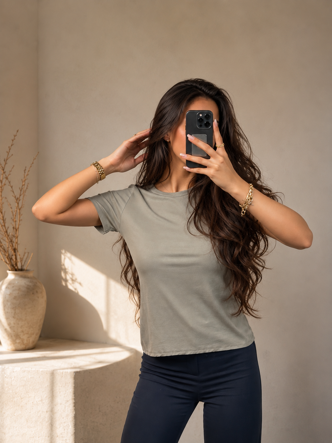 ⊹ KAYA Tshirt Taupe ⊹