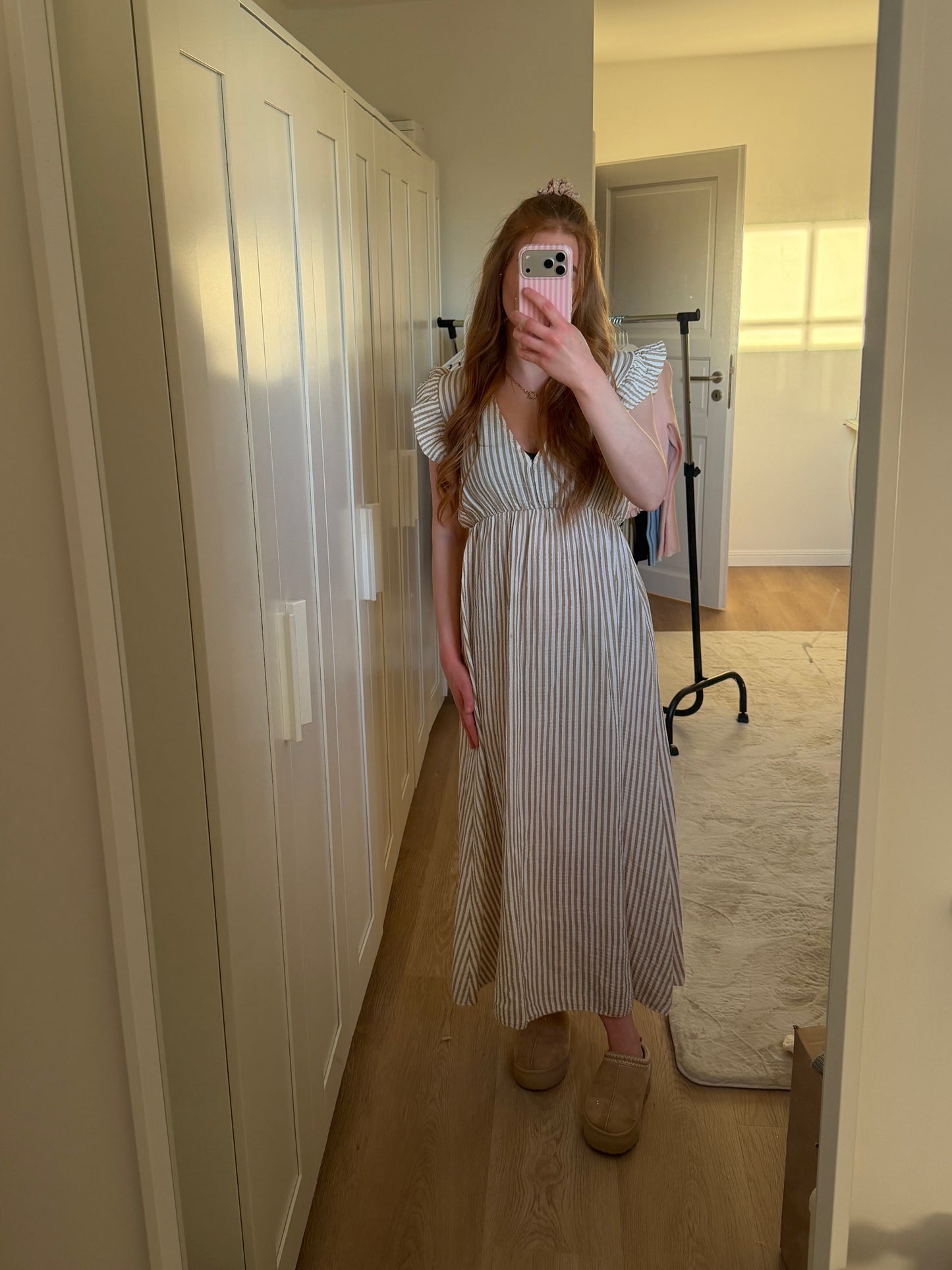 ⊹ FANY Kleid Beige ⊹