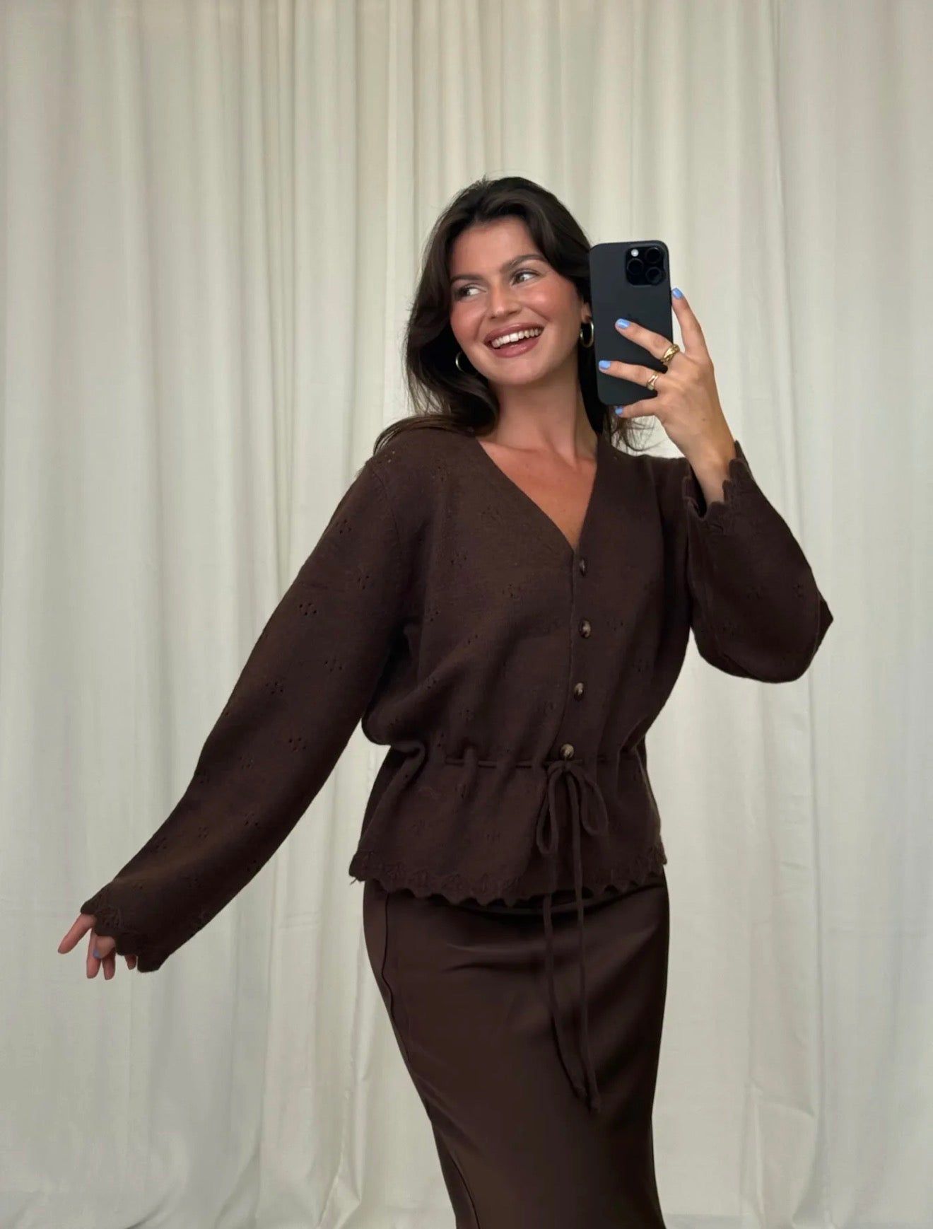 ⊹ CECIL Strickjacke Brown ⊹