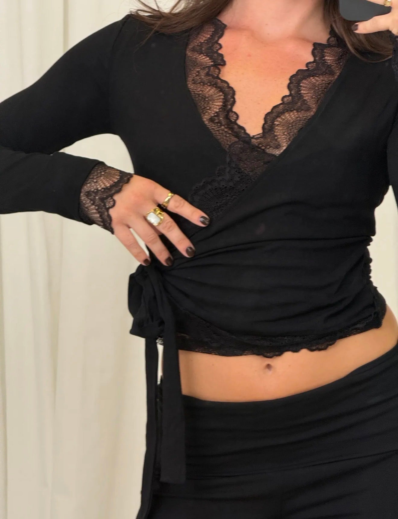 ⊹ GEORGINA Twist Black ⊹