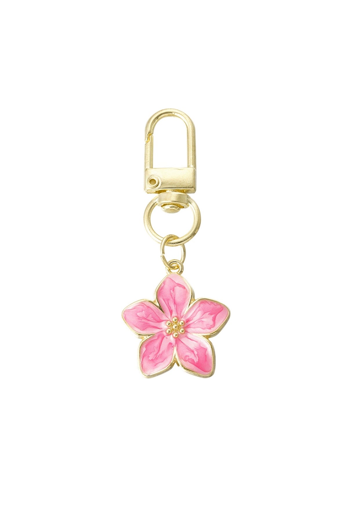 ⊹ FLOWER Taschenanhänger Pink ⊹