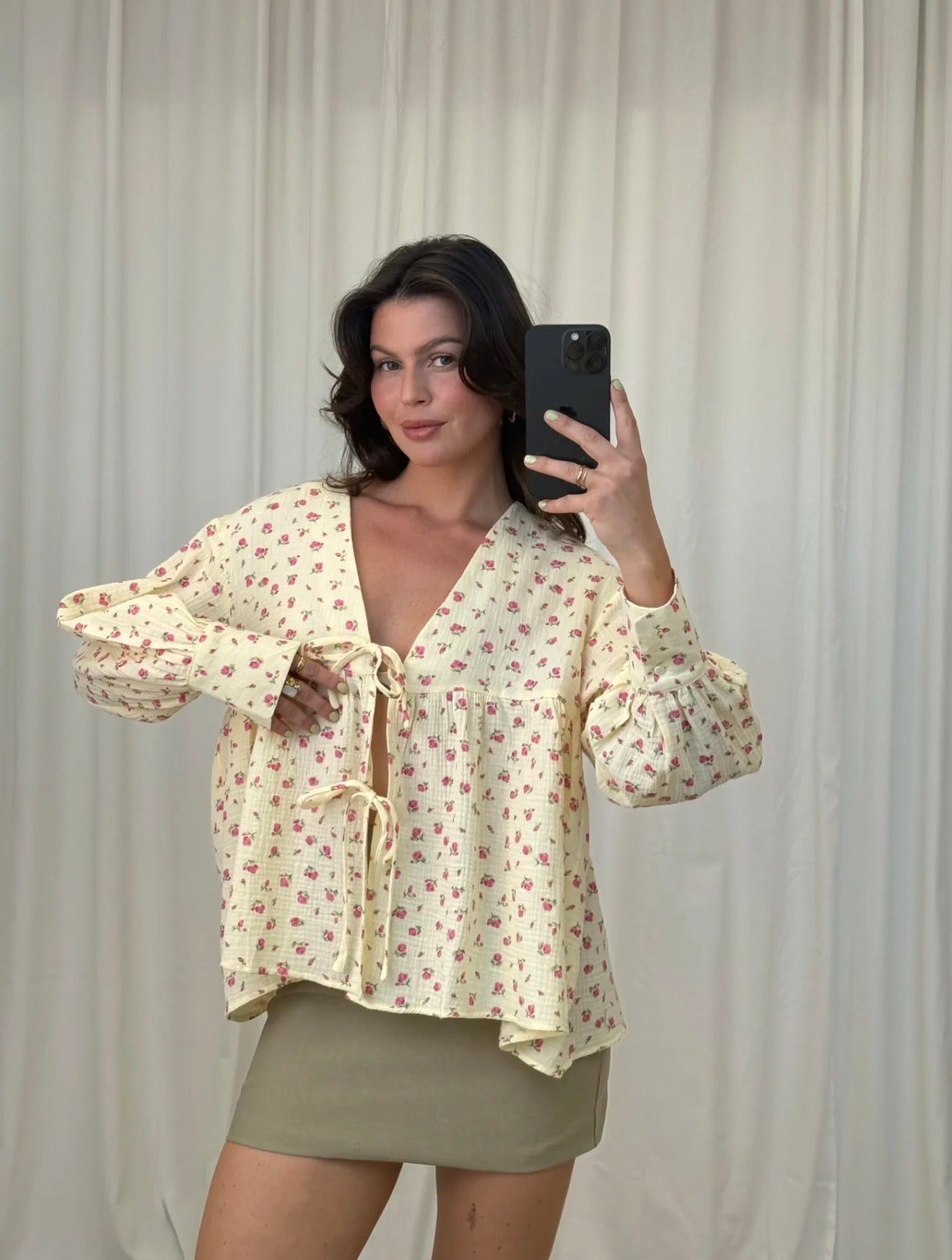 ⊹ LINA Bluse Butteryellow ⊹