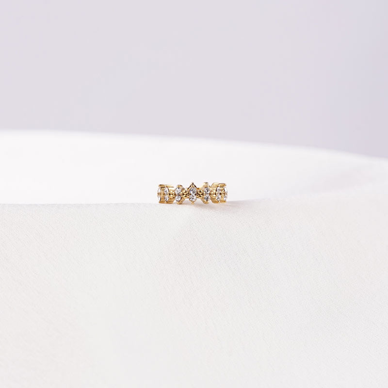 ⊹ SHINE Earcuff Gold ⊹
