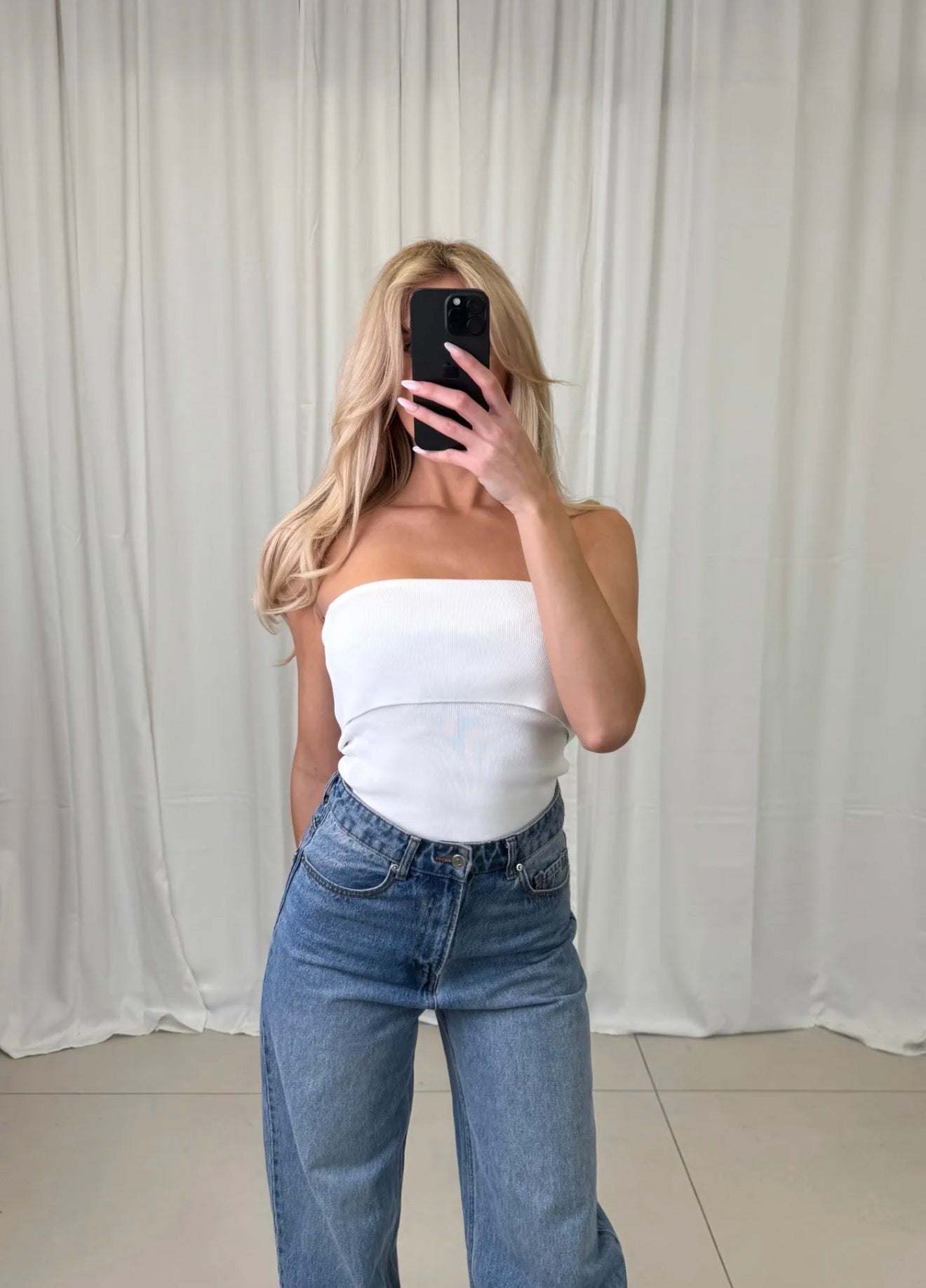 ⊹ BETTY Top White ⊹