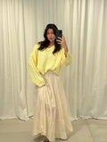 ⊹ AMALIA Rock Long Beige ⊹