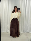 ⊹ AMALIA Rock Long Brown ⊹