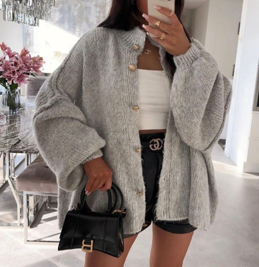 ⊹ MEG Strickjacke Grau ⊹