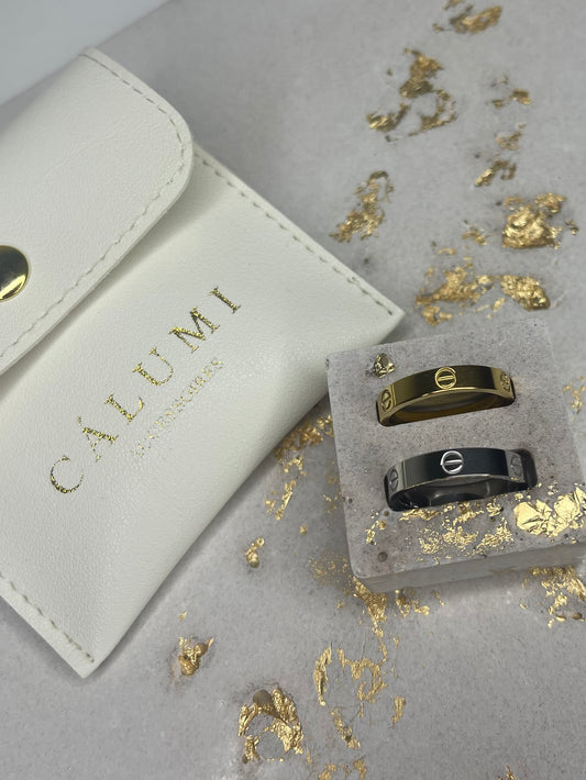 ⊹ JUNA Ring Gold & Silber ⊹