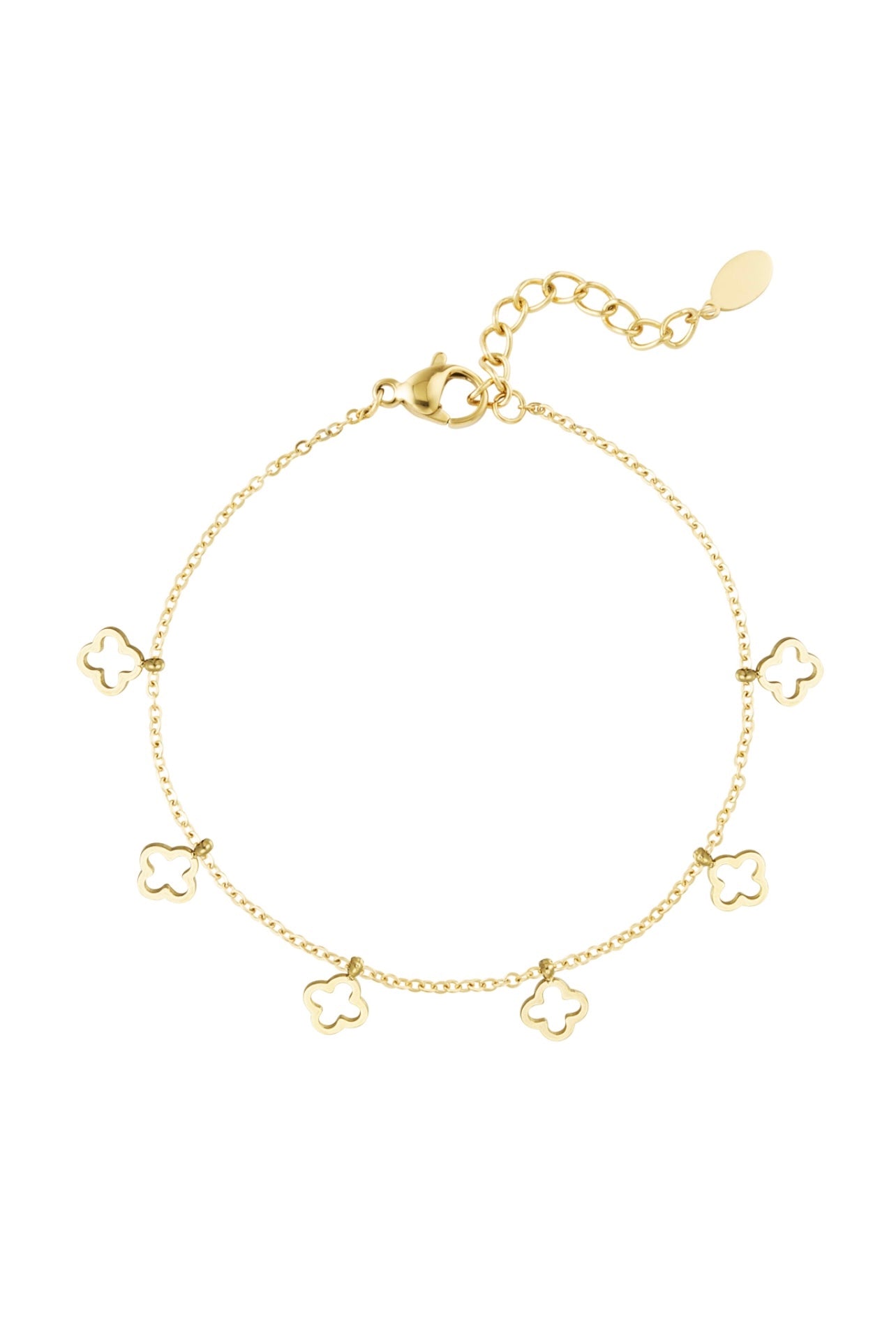 ⊹ FLÉAR Armband Gold ⊹