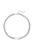⊹ CASSIE Statement Halskette Silber ⊹