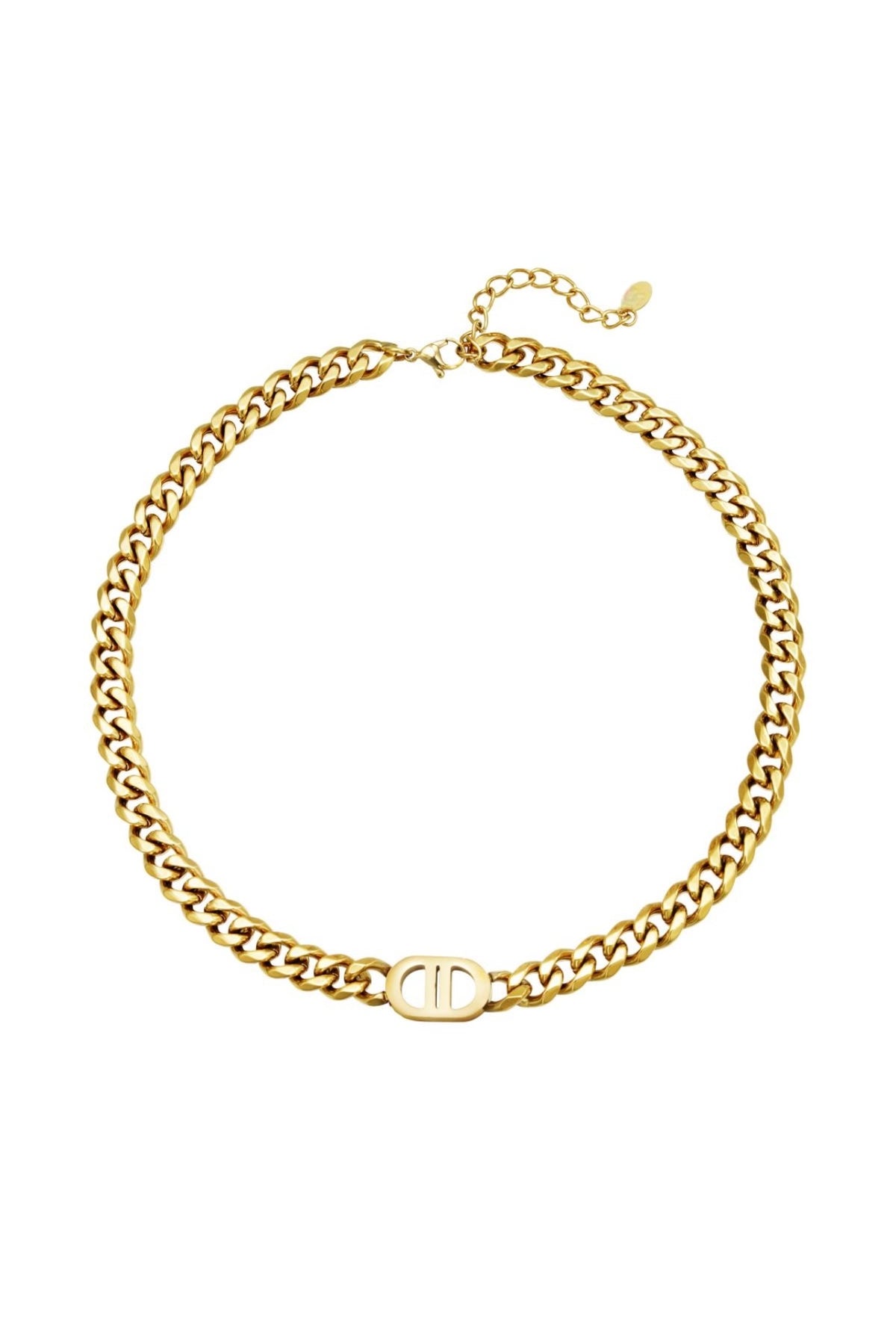 ⊹ CASSIE Statement Halskette Gold ⊹