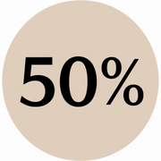 50%